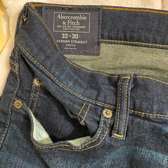 abercrombie & fitch kennan straight jeans - brand new - Picture 3 of 6